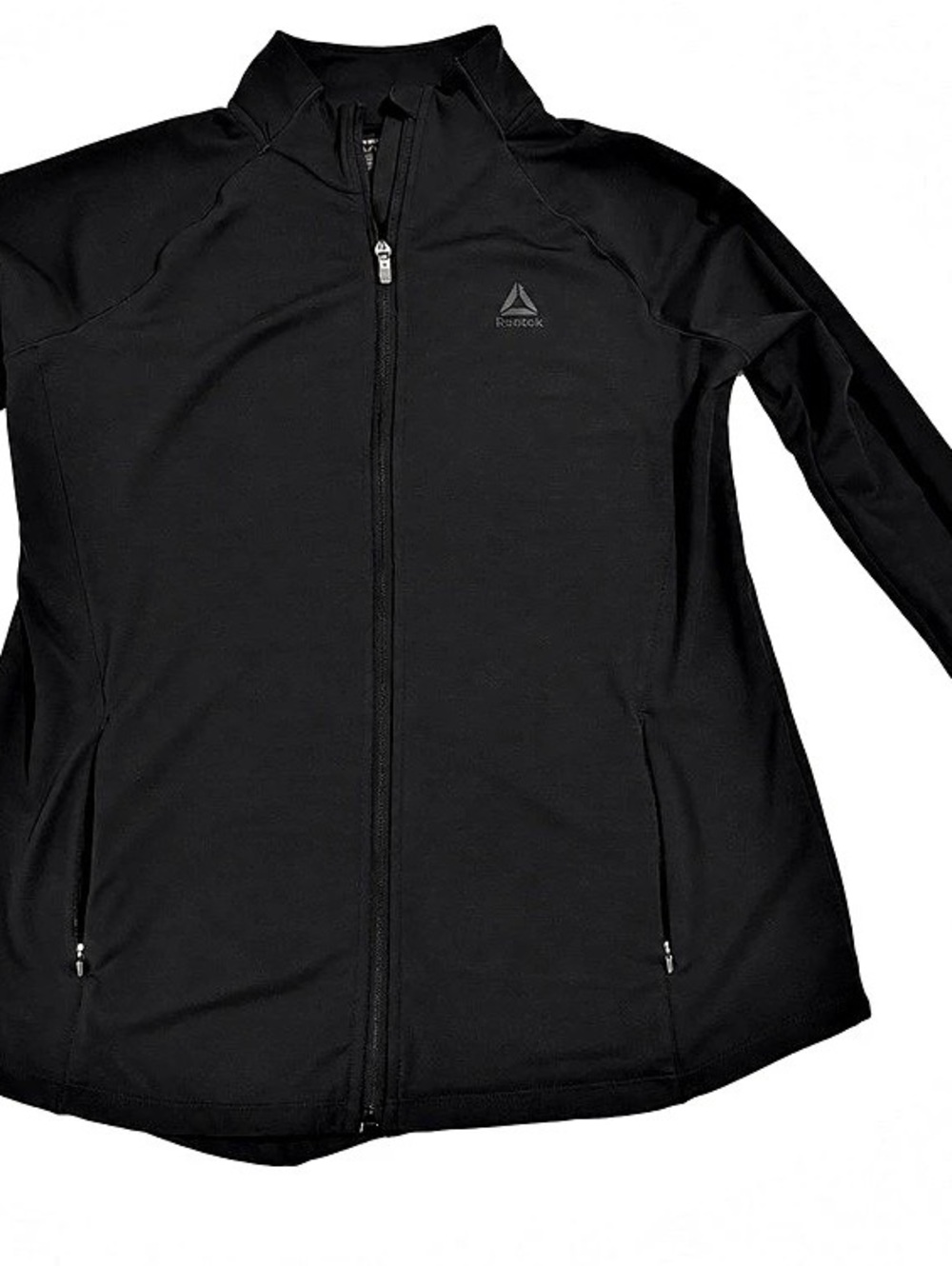 Reebok Women’s Black Full-Zip Jacket XL
